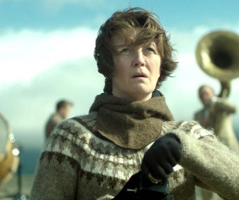 Une scène du film Une femme en guerre