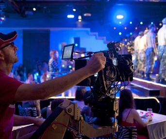Sur le plateau du film Magic Mike