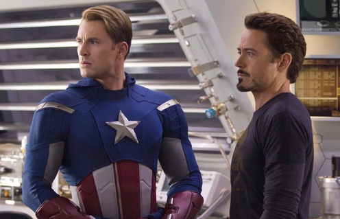 Une scène du film The Avengers