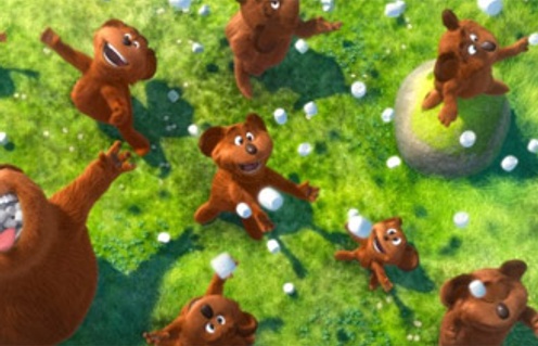 Une scène du film Dr. Seuss ' The Lorax