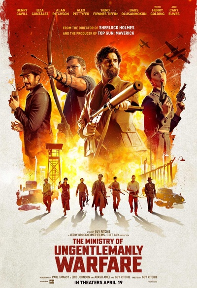 Affiche du film The Ministry of Ungentlemanly Warfare