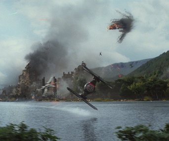 Une scène du film Star Wars: The Force Awakens