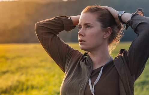 Une scène du film Arrival