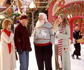 Scène du film Sur les traces du Père Noël : La clause force majeure