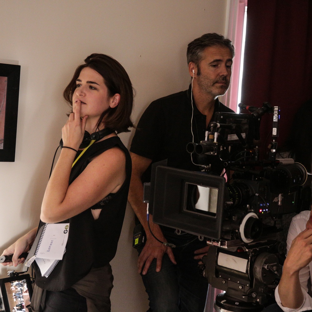 Sur le plateau du film Nelly