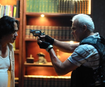 Une scène du film The Raid: Redemption