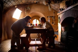 Sur le plateau du film The Hobbit: An Unexpected Journey Sur le plateau du film The Hobbit: An Unexpected Journey