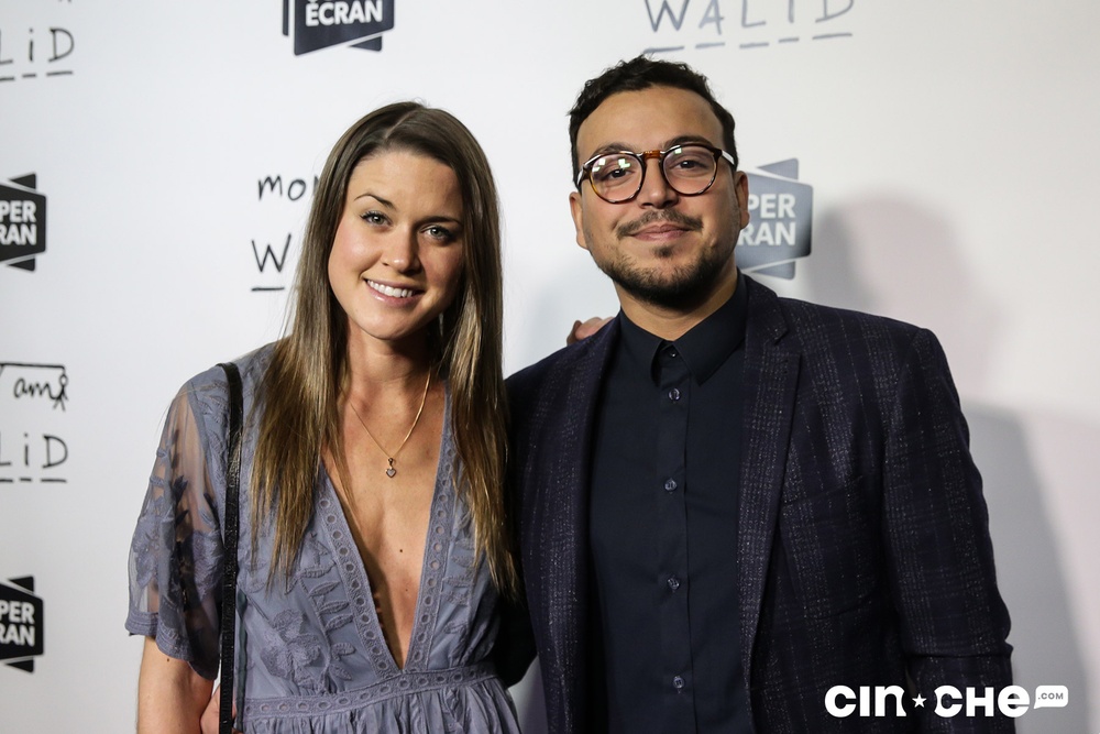 Sur le tapis rouge du film Mon ami Walid