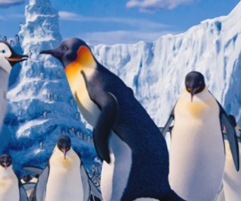 Une scène du film Happy Feet Two
