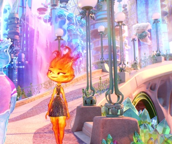 Une scène du film Elemental