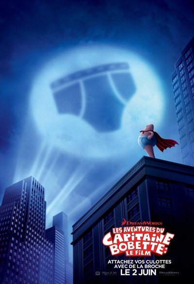 Affiche du film Captain Underpants