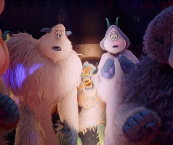 Une scène du film Smallfoot