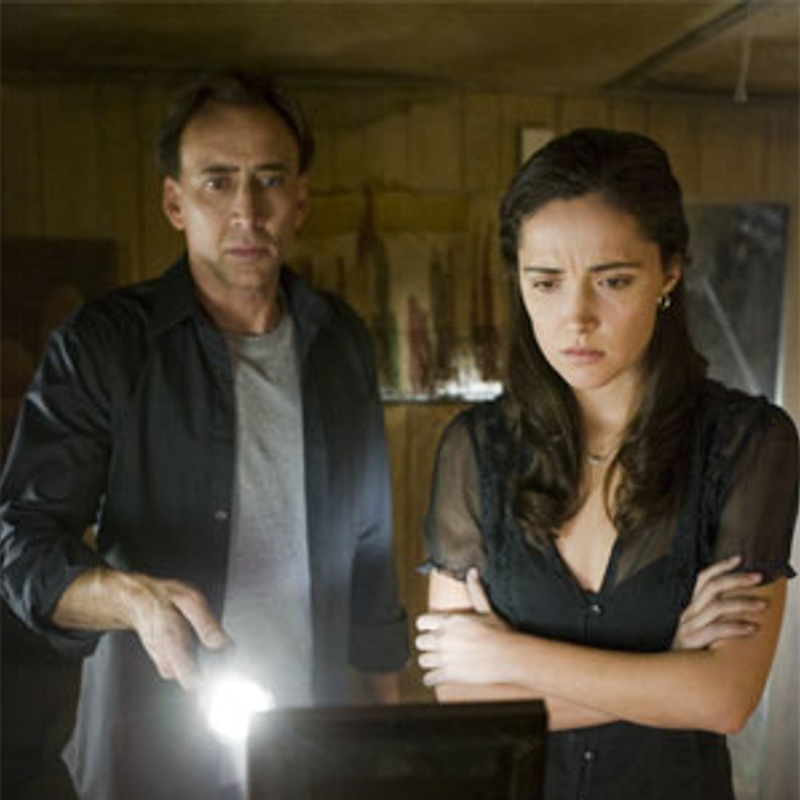 Rose Byrne et Nicolas Cage dans Prédictions