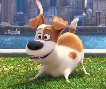 Une scène du film The Secret Life of Pets