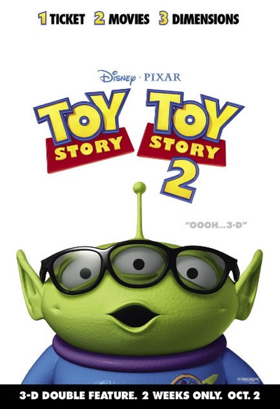 Affiche du film Toy Story 1 and 2 - 3D
