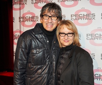 Tapis rouge du spectacle Les 8 péchés capitaux de Christian Bégin