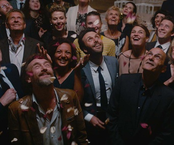 Une scène du film Le sens de la fête