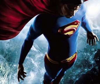 Affiche américaine du film Superman Returns