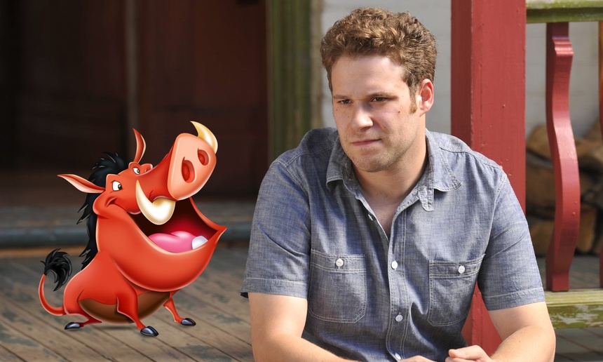 Hakuna matata! Seth Rogen incarnera Pumbaa dans la nouvelle version du Roi Lion