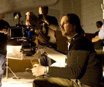 Sur le plateau du film Let Me In