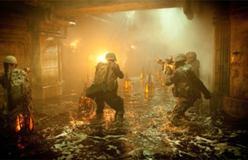 Une scène du film Battle: Los Angeles