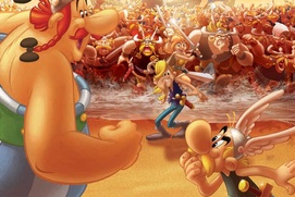 Affiche du film Astérix et les Vikings