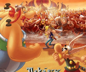 Affiche du film Astérix et les Vikings