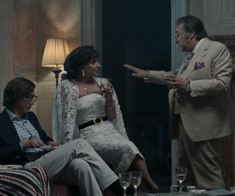 Une scène du film House of Gucci
