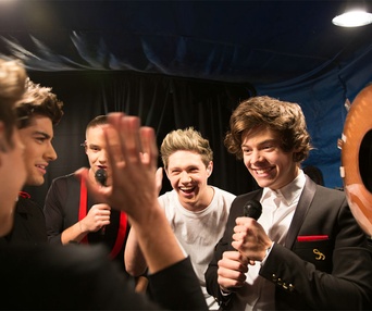Une scène du film One Direction: This Is Us