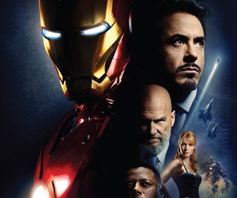 Affiche en français du film Iron Man