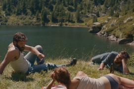 Une scène du film The Eight Mountains