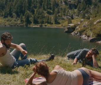 Une scène du film The Eight Mountains