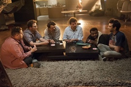 Une scène du film This Is the End