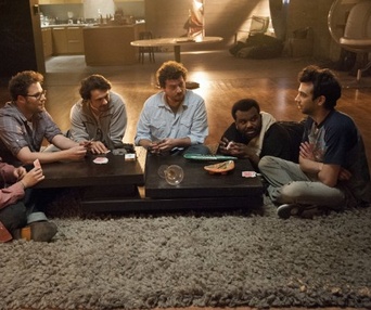 Une scène du film This Is the End