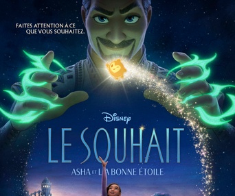 Affiche du film Le souhait: Asha et la bonne étoile