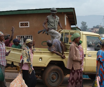 Scène du film Un dimanche à Kigali