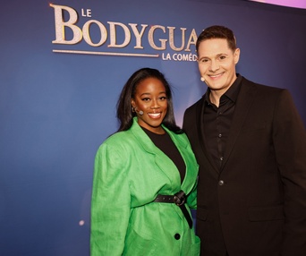 Soir de première pour Le Bodyguard