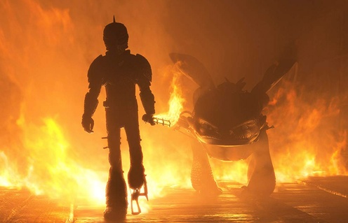 Une scène du film How to Train Your Dragon: The Hidden World