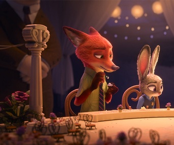 Une scène du film Zootopia