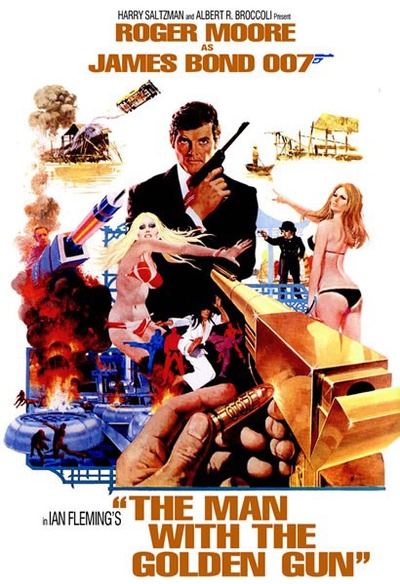 Affiche du film The Man With The Golden Gun