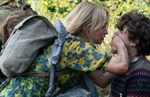 Une scène du film A Quiet Place Part II