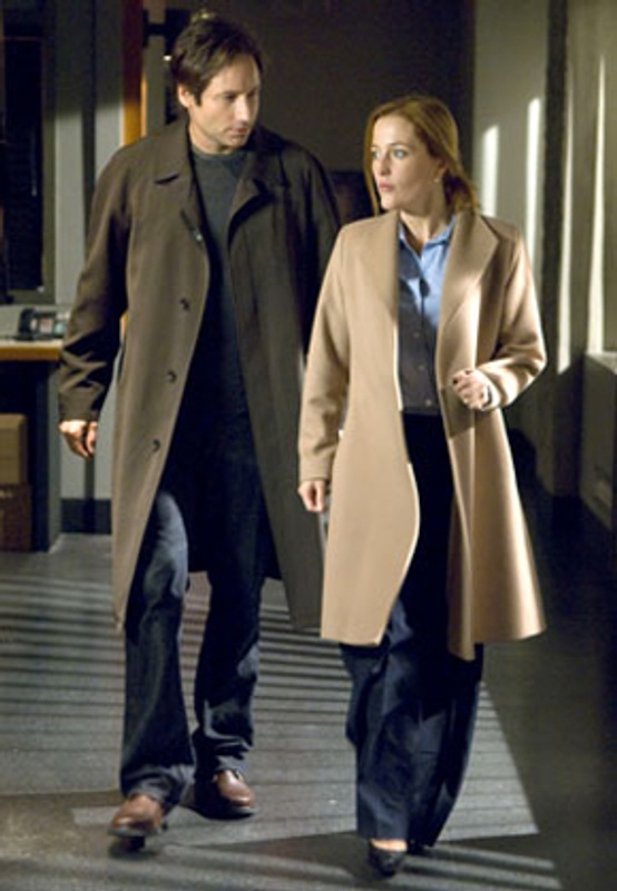David Duchovny et Gillian Anderson dans X-Files : Je veux y croire
