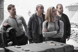 Une scène du film The Hunger Games: Mockingjay - Part 2