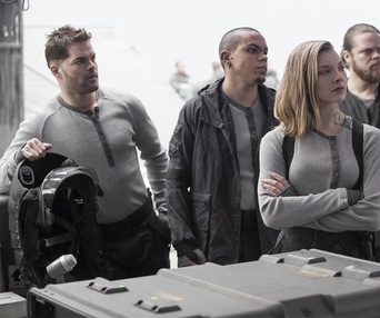 Une scène du film The Hunger Games: Mockingjay - Part 2