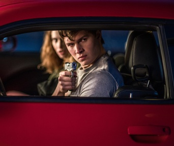 Une scène du film Baby Driver