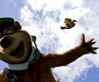 Une scène du film Yogi Bear