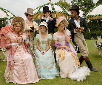 Une scène du film Austenland