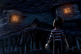 Scène du film La maison monstre