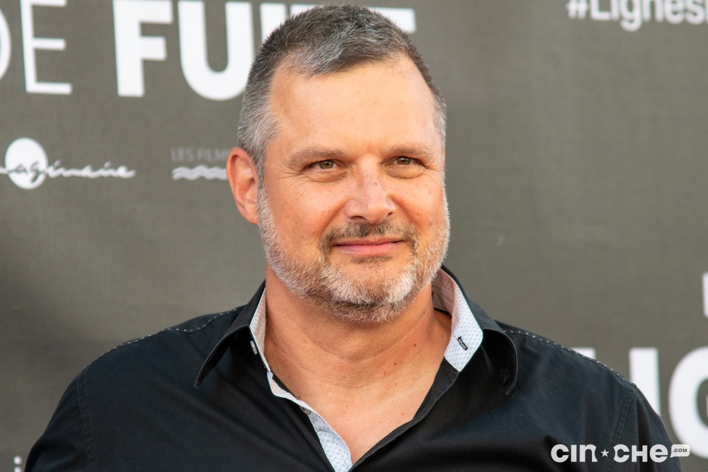 Sur le tapis rouge du film Lignes de fuite