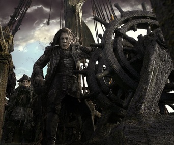 Une scène du film Pirates of the Caribbean: Dead Men Tell No Tales